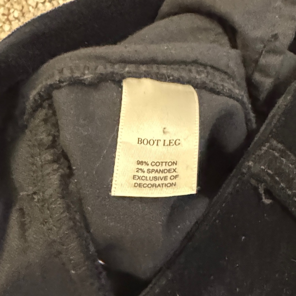 White House Black Market Elegant velvet Boot cut Pants - Picture 5 of 5
